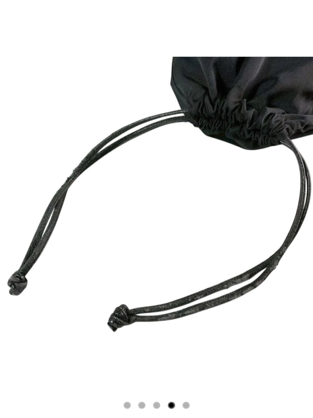 Fendi Black Drawstring Bag - Picture 4 of 5